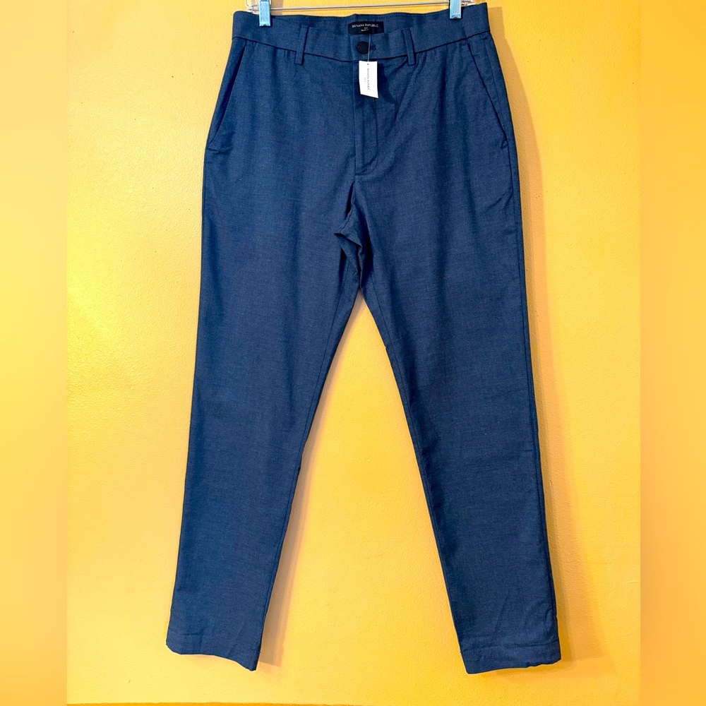 NWT Unisex Dress Pants Banana Republic size 30x32 Slim Fit